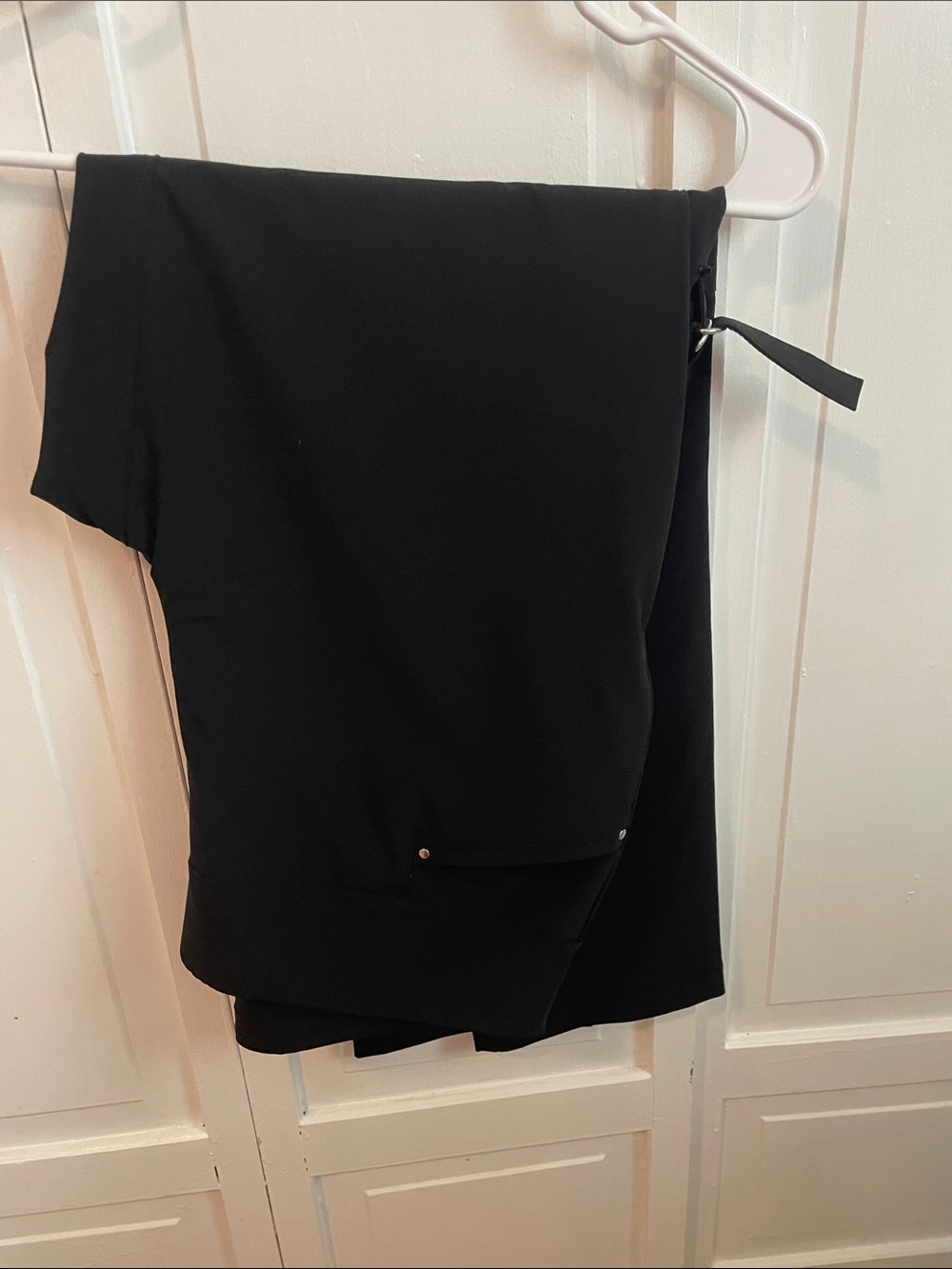 Weekends by Chicos Black Ponte Pants